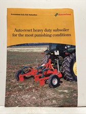 Kverneland CLG CLE Subsoilers Brochure / Leaflet  1999 T7