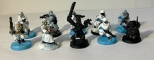 Warhammer 40k Astra Militarum Valhallan Ice Warrior Metal Squad 10 Models Oop