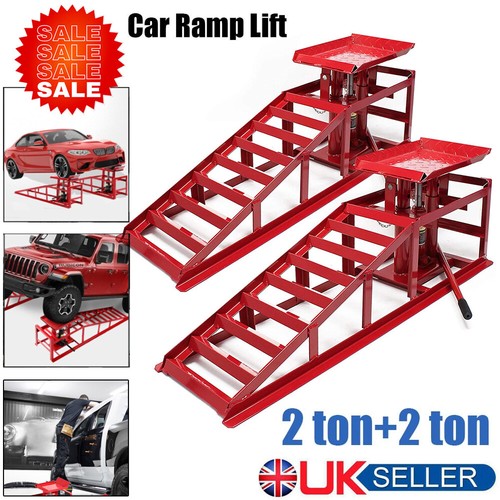 Hydraulic car ramps heavy - hydraulic,