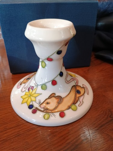 Moorcroft candlestick - moorcroft,