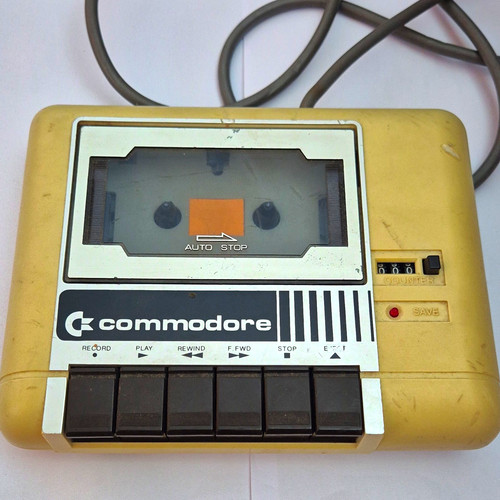 Commodore datasette cassette - commodore,