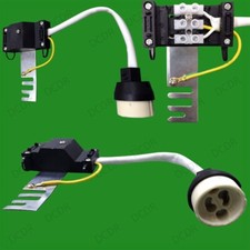 10x GU10 Ceramic Socket Lamp