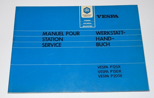 Workshop manual guide vespa - workshop,