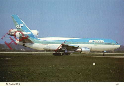Postcard air florida - postcard>>air,