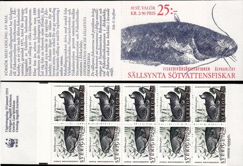 Sweden 1991 freshwater - 1991, fish