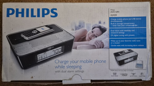 Philips aj4200 clock radio - aj4200,