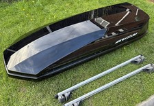 Exodus 360L Roof Box Black
