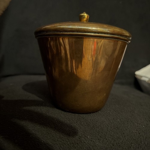 Vintage copper canister - vintage,