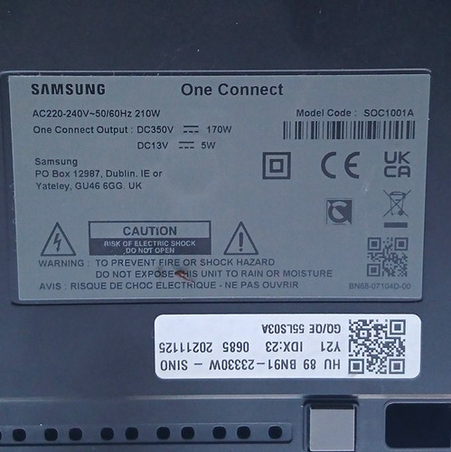 Samsung 55ls03a connect - connect, one