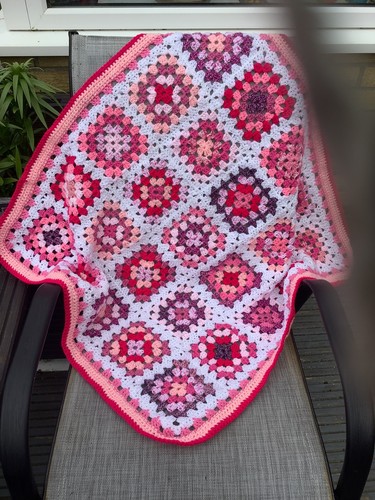 Handmade crochet afghan - afghan, baby