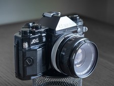Canon A1 35mm SLR with Canon