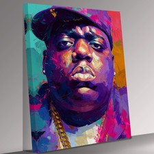 Biggie Smalls Vibrant Pop Hip