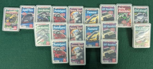 Ace trumps quartet card game - card,