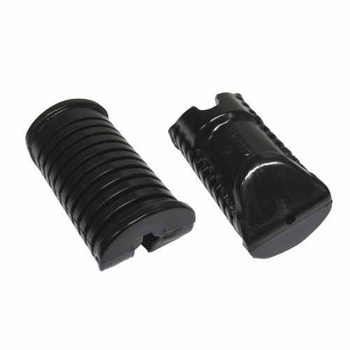 Footrest front rubber - front,