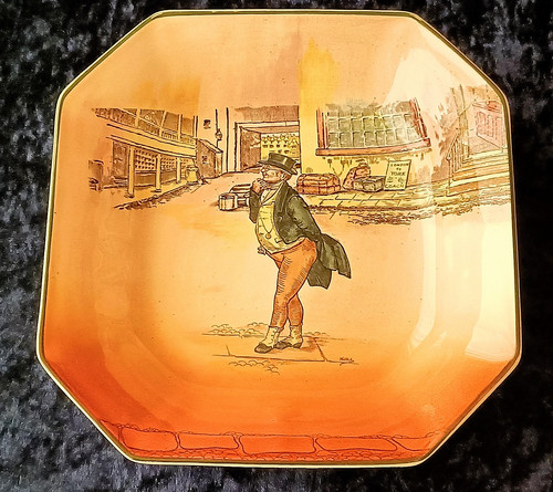Dickens ware octagonal - dickens,