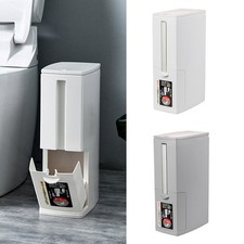 Thin Bathroom Trash Can -