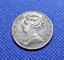 1709 Shilling Queen Anne