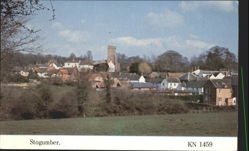 Vintage stogumber postcard - vintage,