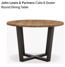 john lewis calia dining table john lewis round calia oak table 4-6 seater calia