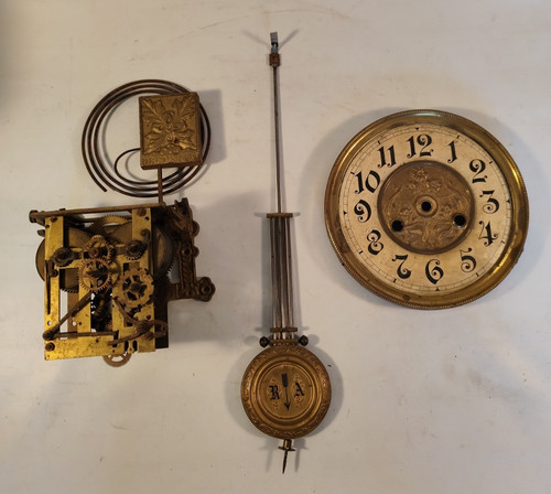 Clock movement pendulum - clock, wall