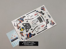 Decals 1/43 Ford Fiesta Rally3
