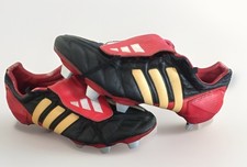 Original Adidas Predator Mania Black Red White SG UK 11 Football Boots Blades
