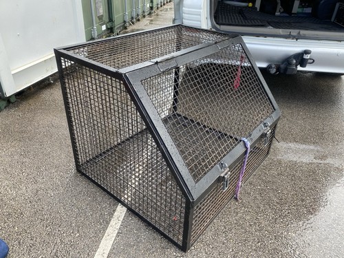 Security cage for estate car - security,