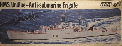 Vintage frog f126 hms undine - frog,