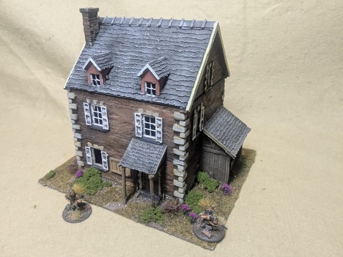 Well painted 28mm ww2 house - well,