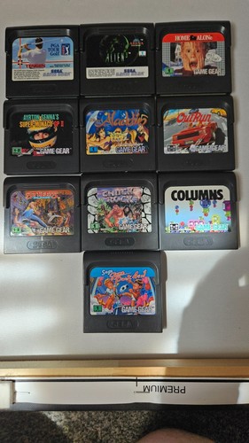 Sega game gear - game,