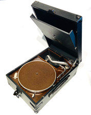 HMV Model 101J Gramophone c1928 - No Soundbox, Very Clean, For Parts / Repair