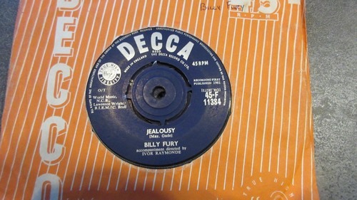 Billy fury jealousy 1961 - billy,
