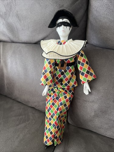 Vintage porcelain pierrot - vintage,