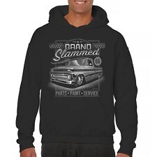 Grand Slammed Classic Pickup Sweatshirt Hot Rod Custom Vintage Truck Hoodie