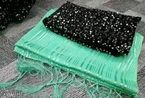 Women soft georgette tassels - soft,