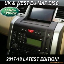 LAND ROVER DISCOVERY 3 2018 SAT NAV NAVIGATION DISC UK 2018 RANGE ROVER RR SPORT