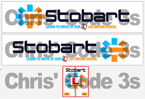 Code adhesive trailer decal - 3,