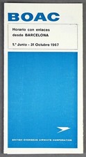 BOAC BARCELONA AIRLINE