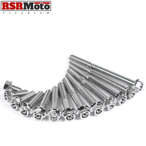 Titanium hex flange - titanium,