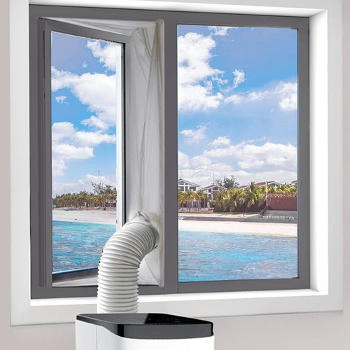 Portable window seal - ac,