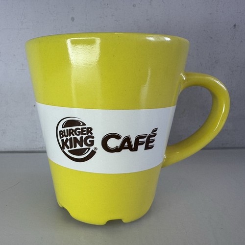 Burger king cafe mug - yellow, i