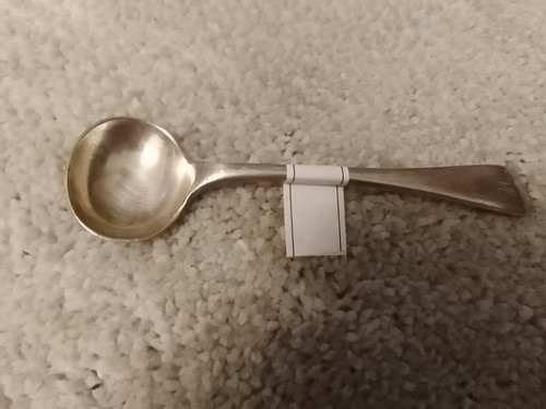 Silver plated weaning spoon - silver,
