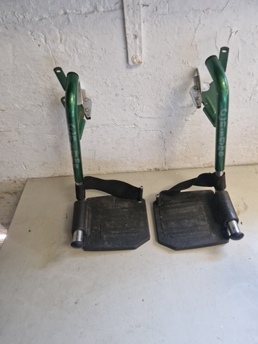 Green enigma wheelchair feet - wheelchair,