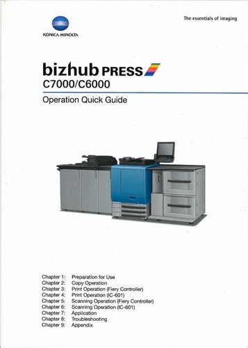 Konica minolta bizhub press - konica,