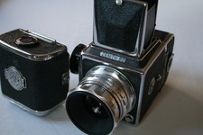 ZENITH 80 MEDIUM FORMAT CAMERA WITH 80MM LENS, SPARE BACK & ORIGINAL CASE