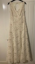 Ivory ladies prom dress - ivory,