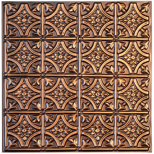 Faux tin pvc decorative - faux,