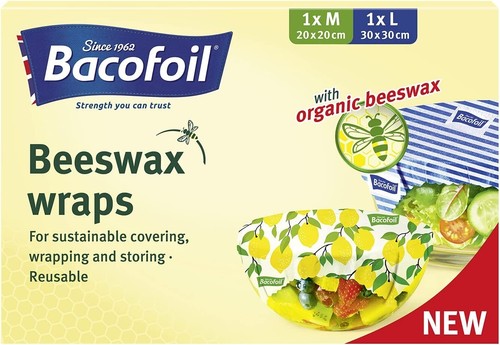 Bacofoil reusable beeswax - reusable,