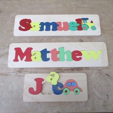 Personalised Wooden Name