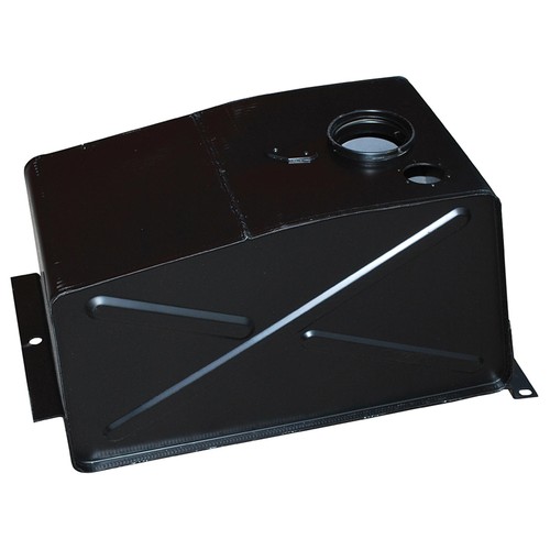 Fuel tank with filler - filler, under